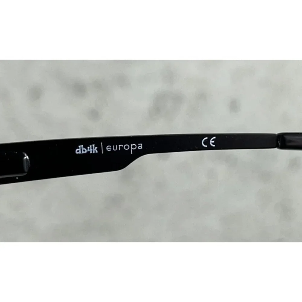 NEW DB4K | EUROPA GAMER C3 BLACK & SILVER KIDS EYEGLASSES FRAMES 46-16-120